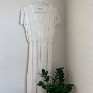 WAYF Blouson Dress (Nordstrom) - Ivory (XS)